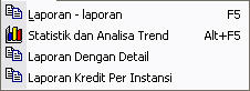 Menu Laporan Software Apotek AKUA
